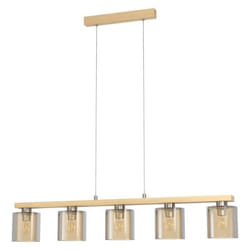 EGLO Castralvo éclairage de plafond Marron, Nickel E27