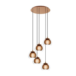 EGLO Rocamar éclairage en suspension Support de fixation E27 28 W LED Cuivre