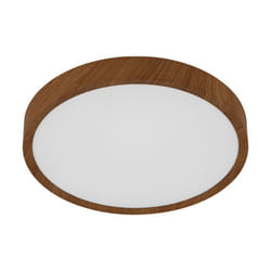 EGLO Musurita éclairage de plafond Blanc, Bois F