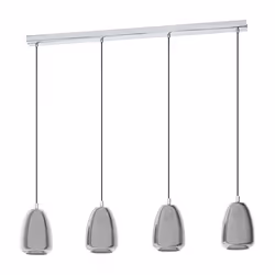 EGLO Alobrase, 4 ampoule(s), E27, Chrome
