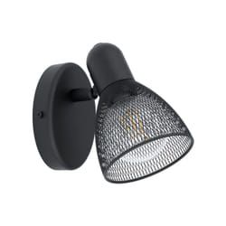EGLO Carovigno Spot d'éclairage de surface Noir E14 28 W