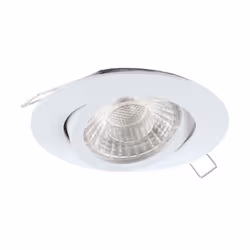 EGLO Tedo 1, Spot lumineux encastrable, GU10, 1 ampoule(s), LED, 220 - 240 V, Blanc