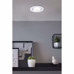 EGLO Tedo 1 Spot lumineux encastrable Blanc GU10 LED 4,8 W F