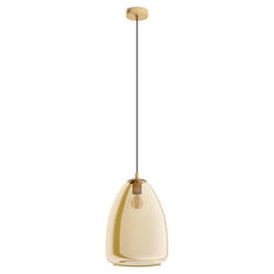 EGLO ALOBRASE éclairage en suspension Support flexible E27 LED Laiton