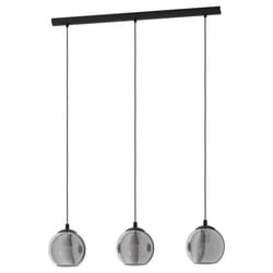 EGLO Ariscani éclairage en suspension E27 40 W Noir, Transparent