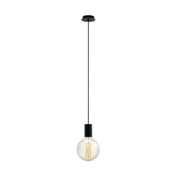 EGLO Pozueta éclairage en suspension Support de fixation E27 40 W Noir