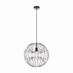 EGLO Okinzuri, Support flexible, Noir, Nickel, Noir, Nickel, Acier, Rond, Intérieure