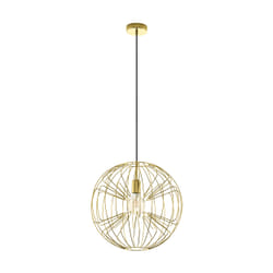 EGLO Okinzuri éclairage en suspension Support flexible E27 Laiton