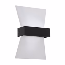 EGLO Albenza, Éclairage mural extérieur, Anthracite, Blanc, Aluminium, IP44, Façade, I