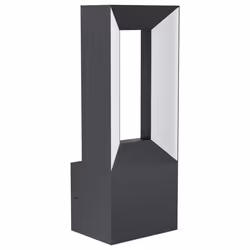 EGLO Riforano, Rectangle, 2 ampoule(s), 3000 K, IP44, Noir, Blanc