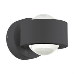 EGLO Treviolo Anthracite, Transparent Adapté à une utilisation extérieure 2,2 W