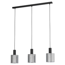 EGLO Gorosiba éclairage en suspension Support de fixation E27 40 W Noir, Acier