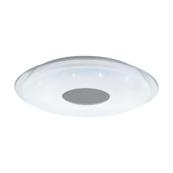 EGLO Lanciano-C éclairage de plafond Chrome, Transparent, Blanc Ampoule(s) non remplaçable(s) LED