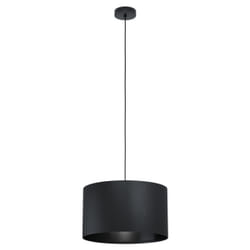 EGLO Maserlo 1 éclairage en suspension Support flexible E27 Noir