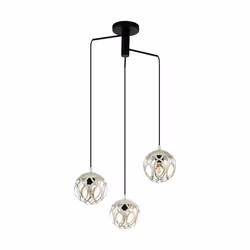 EGLO Mirtazza, Support de fixation, Noir, Champagne, Champagne, Acier, Intérieure, IP20
