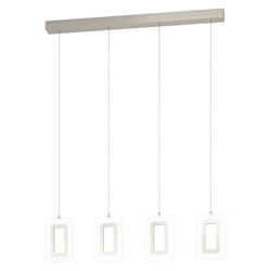 EGLO Enaluri éclairage en suspension Support flexible 5,4 W LED Nickel