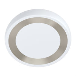 EGLO Ruidera éclairage de plafond Argent, Blanc LED