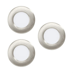 EGLO Fueva 5 Spot lumineux encastrable Acier satin, Blanc LED E