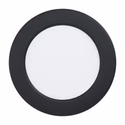 EGLO Fueva 5, Spot lumineux encastrable, LED, 220-240 V, Noir, Blanc