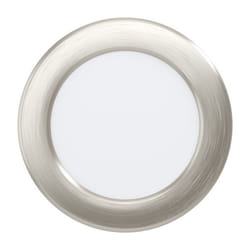 EGLO Fueva 5 Spot lumineux encastrable Acier satin, Acier, Blanc LED 5,5 W E