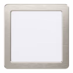 EGLO Fueva 5, Spot lumineux encastrable, 4000 K, 1350 lm, 220-240 V, Nickel, Blanc