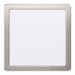EGLO Fueva 5, Spot lumineux encastrable, 4000 K, 2100 lm, 220-240 V, Nickel, Blanc