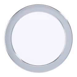 EGLO Fueva 5, Spot lumineux encastrable, 3000 K, 1350 lm, 220-240 V, Chrome, Blanc