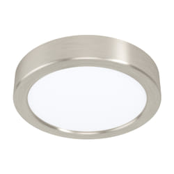 EGLO Fueva 5 éclairage de plafond Acier satin, Blanc LED
