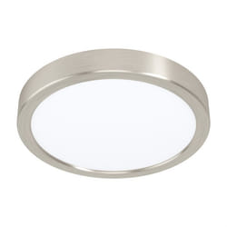 EGLO Fueva 5 éclairage de plafond Acier satin, Blanc LED