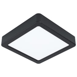 EGLO Fueva 5 éclairage de plafond Noir, Blanc LED E