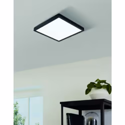 EGLO Fueva 5 éclairage de plafond Noir, Blanc LED E
