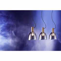EGLO Lebalio éclairage en suspension Support de fixation E27 40 W Noir, Transparent