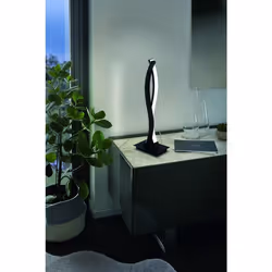 EGLO Lasana 3 lampe de table 11,5 W LED F Noir, Blanc