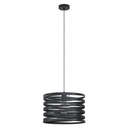 EGLO Cremella éclairage en suspension Support flexible E27 Noir