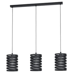 EGLO Cremella éclairage en suspension Support flexible E27 Noir
