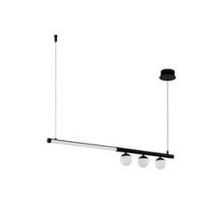 EGLO Pendelleuchte éclairage en suspension Support de fixation 22 W LED Noir, Blanc