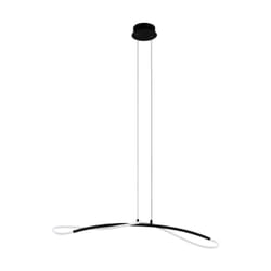 EGLO Egidonella éclairage en suspension Support flexible Ampoule(s) non remplaçable(s) 20 W LED Noir, Blanc