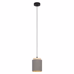 EGLO Albariza, Support de fixation, Noir, Marron, Noir, Marron, Acier, Bois, Rond, Universel