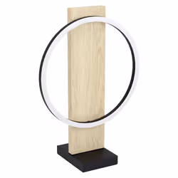 EGLO Boyal, Noir, Marron, Blanc, Plastique, Acier, Bois, IP20, II, 1 ampoule(s), 12 W