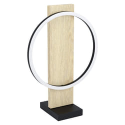 EGLO Boyal lampe de table 12 W LED E Noir, Marron, Blanc