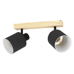 EGLO BATALLAS Spot lumineux sur rail Noir, Marron, Blanc E27
