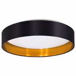 EGLO Maserlo, 1 ampoule(s), LED, 3000 K, 2500 lm, IP20, Noir, Or