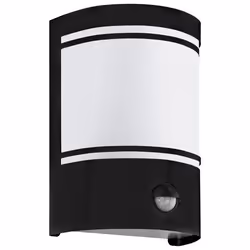 EGLO Cerno, Surface, 1 ampoule(s), E27, IP44, Noir, Blanc