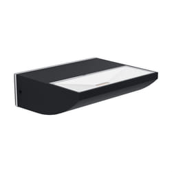 EGLO Sorronaro Éclairage mural extérieur LED 10,5 W Noir, Transparent