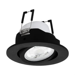 EGLO Saliceto-Z Spot lumineux encastrable Noir, Blanc LED 5 W F
