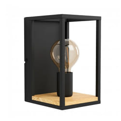 EGLO Libertad Noir, Marron Adapté à une utilisation à l'intérieur E27 40 W