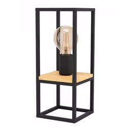 EGLO Libertad, Noir, Marron, Acier, Bois, Universel, Noir, IP20, II