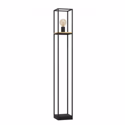 EGLO Libertad, Universel, Noir, Marron, IP20, Acier, Bois, II, E27