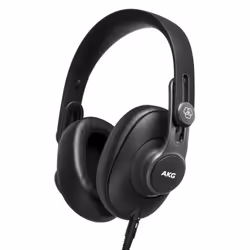AKG K361, Avec fil, 15 - 28000 Hz, Stage/Studio, 219 g, Écouteurs, Noir, Métallique