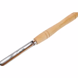 Gouge à profiler 10mm Tournage bois Longueur outils 480mm Manche 300mm Manche bois aulme Marque Stubai